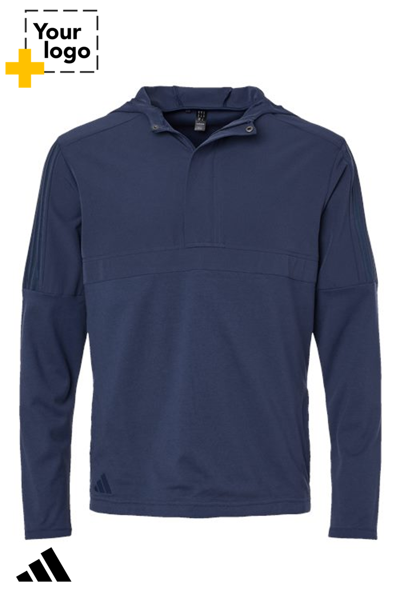 Adidas Men's Half-Zip Hooded Anorak