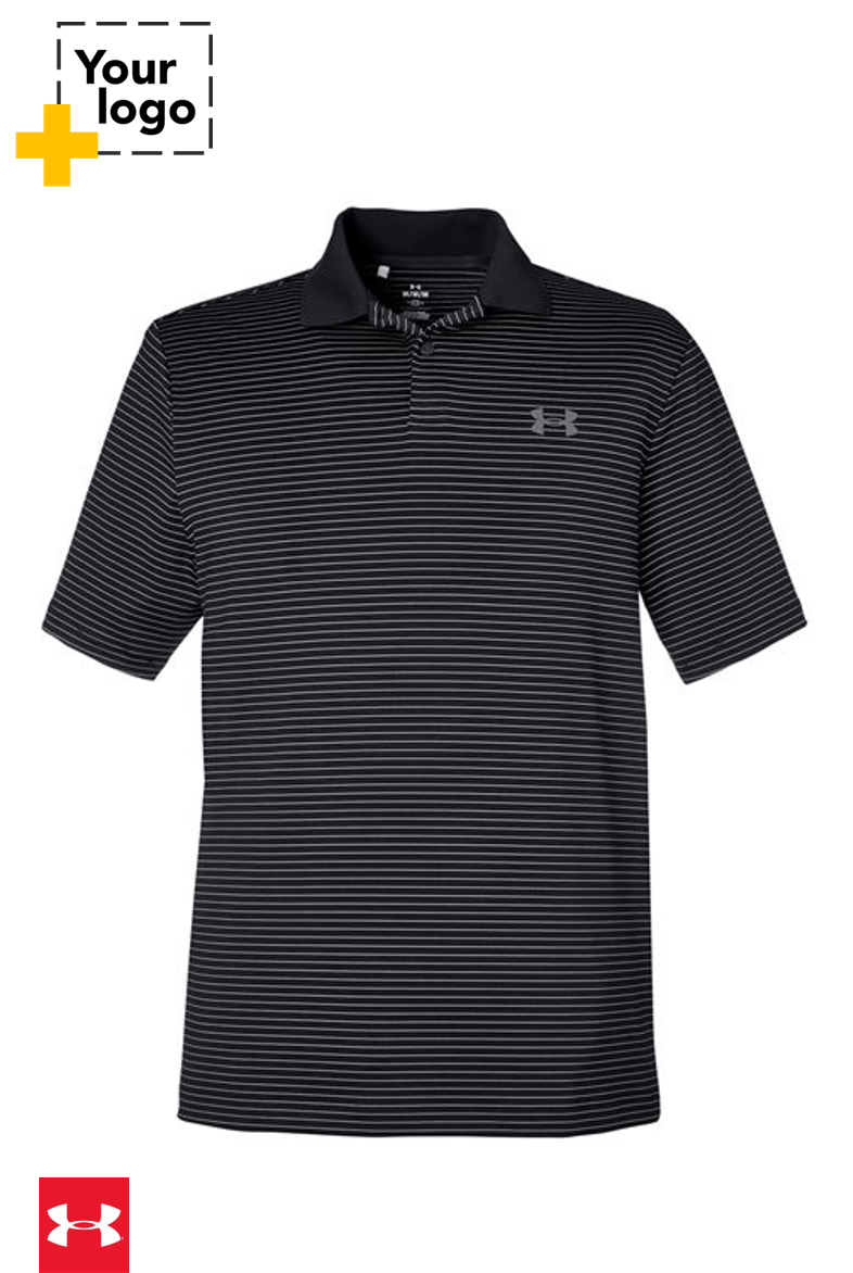 Under Armour Men's 3.0 Striped Perf Polo