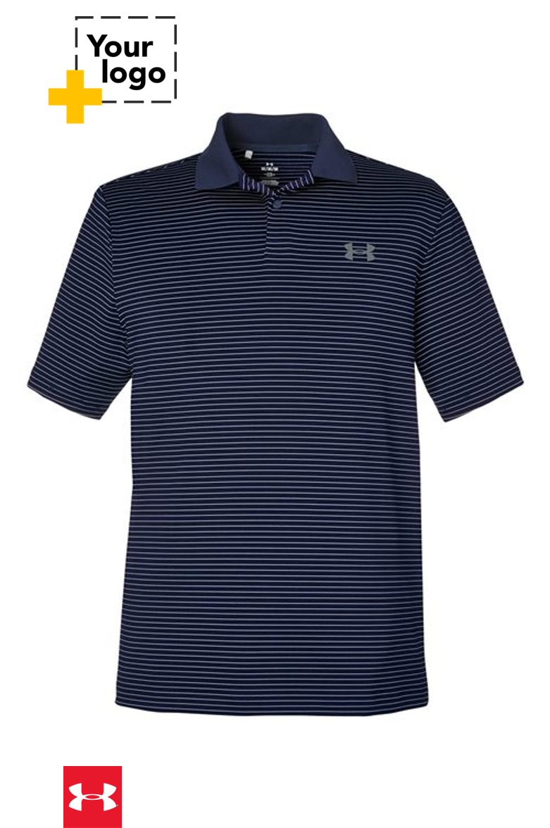 Under Armour Men's 3.0 Striped Perf Polo