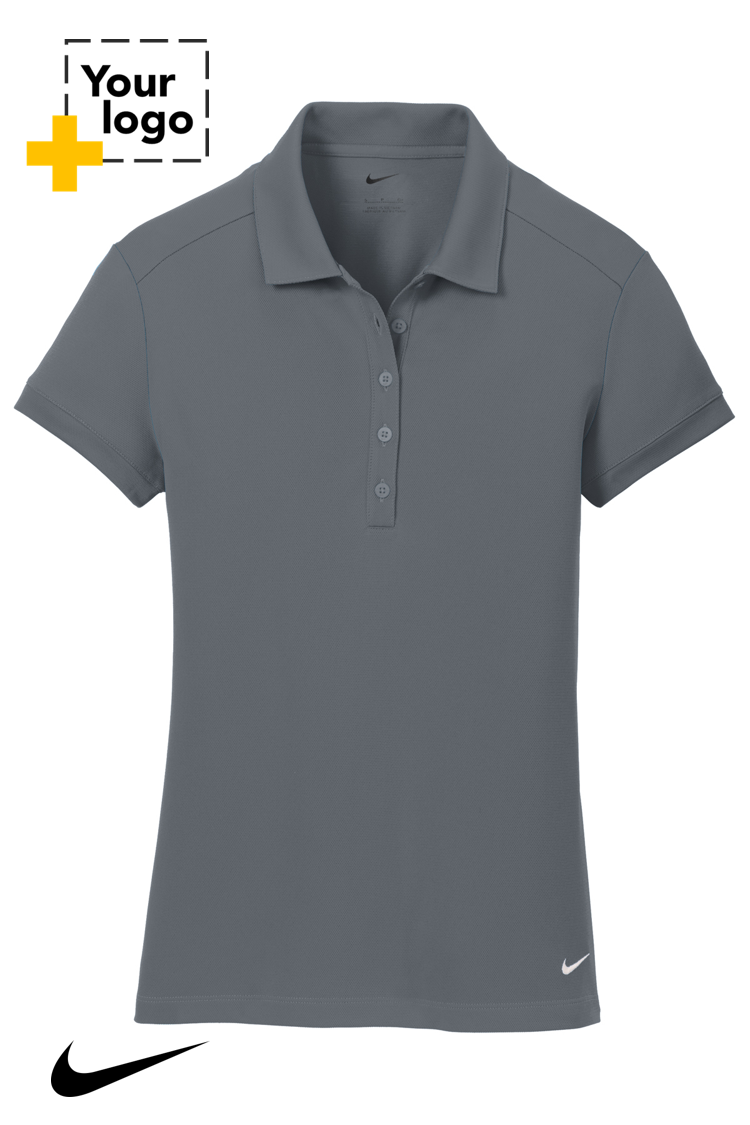 Nike Women's Dri-FIT Solid Icon Pique Modern Fit Polo