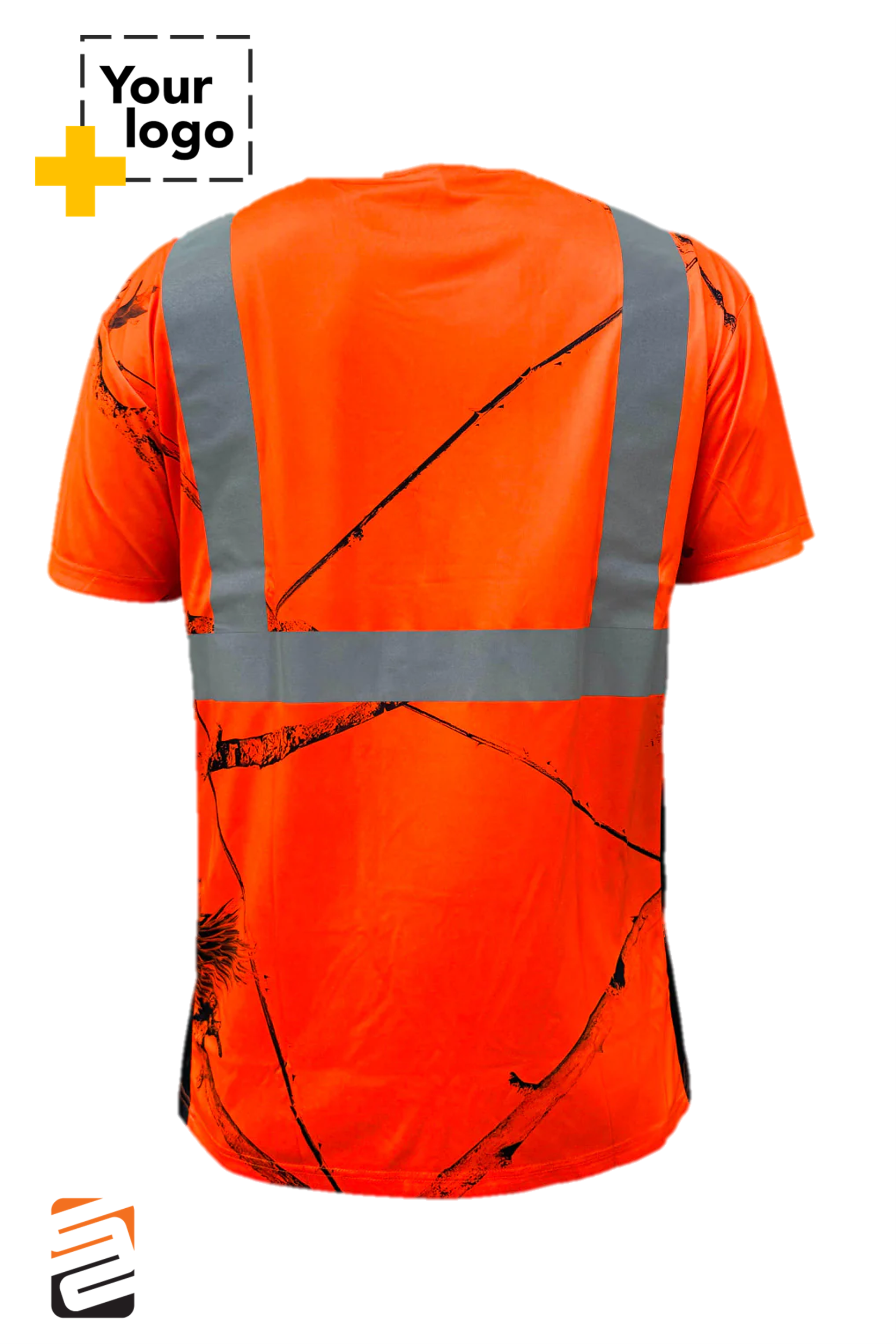SS360º Daybreak - Orange - Class 2 - Type-R - Reflective Safety Tee