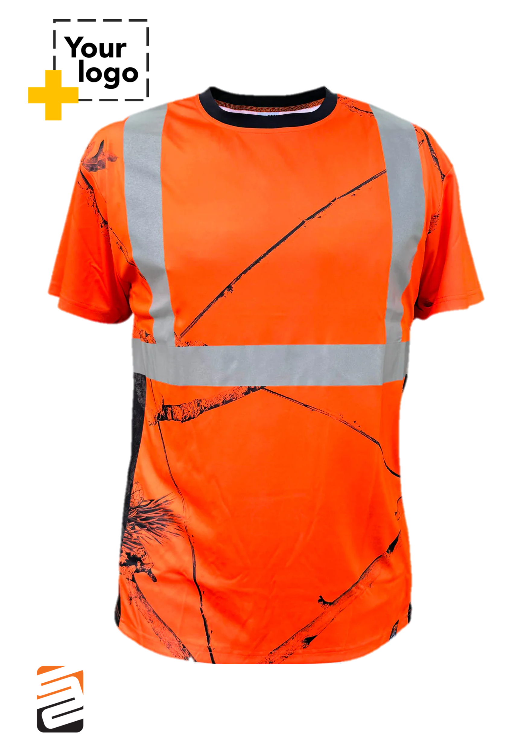SS360º Daybreak - Orange - Class 2 - Type-R - Reflective Safety Tee